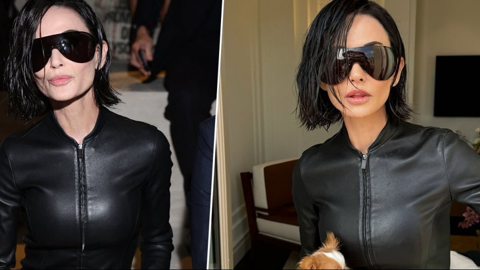 ¡Cambio radical!: Demi Moore sorprende con nuevo look en Milan Fashion Week