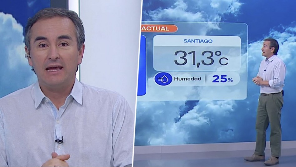 ¿Chubascos en Santiago?: Alejandro Sepúlveda entregó el pronostico para este primer lunes de marzo