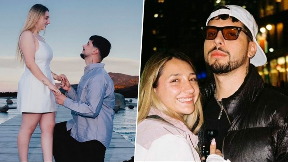 'La mujer de mis sueños': El tierno post de Matt Hunter tras proponer matrimonio a la Carlita