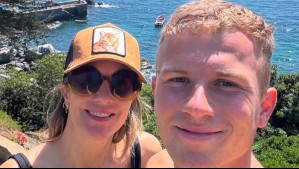 Las emotivas fotos del hijo de Diana Bolocco con su abuelo a casi dos meses de la muerte de Rose Marie Fonck