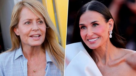Dos reinas juntas: Así fue el encuentro entre Cecilia Bolocco y Demi Moore en Los Angeles