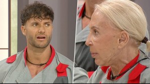 Laura Bozzo amenazó a Fabio Agostini tras perder la prueba de equipos y él se enojó