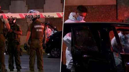 Detienen a "peloteros" que ingresaban droga a ex Penitenciaría: Uno de ellos fue baleado por Carabineros