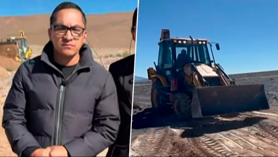 'No temo a las consecuencias': Diputado construye zanja con su propio dinero en paso fronterizo con Bolivia