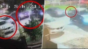 Videos muestran ataque armado contra abogado en Puente Alto: Fue baleado en la cabeza al interior de su auto