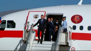 Así fue la llegada a Chile del rey Felipe VI de España para asistir al cambio de mando