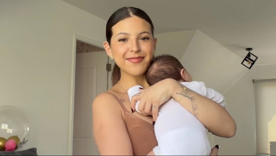 Con referencia a icónica película: Ignacia Antonia comparte tierno video junto a su hija