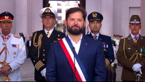 'Ha sido un orgullo gigante el poder servir a Chile': Presidente Boric da sus últimas palabras desde La Moneda
