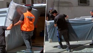 Con cama, colchón y hasta veladores: La mudanza del Presidente Kast a La Moneda