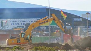 Con maquinaria pesada: Parten las obras de zanjas en Colchane en la frontera con Bolivia