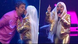 Incluso besó a Daniel Valenzuela: Así fue la imitación de Raquel Castillo a Christina Aguilera en Dale Play