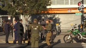 Detenido tras intento de asalto a banco en Providencia: Portaba arma de aire comprimido y granada simulada