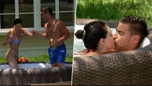El sexy momento en el jacuzzi de Kari Belén y Adrián Pedraja en El Internado