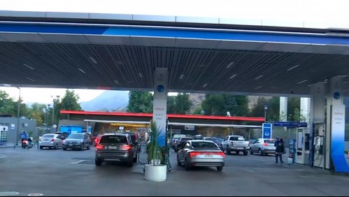 Sin esperas: Así lucen las bencineras tras concretarse alza histórica de combustibles