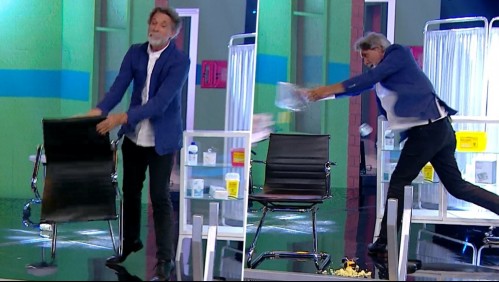 Como en Isla Paraíso: Francisco Melo destroza la consulta del doctor Sordo en Detrás del Muro