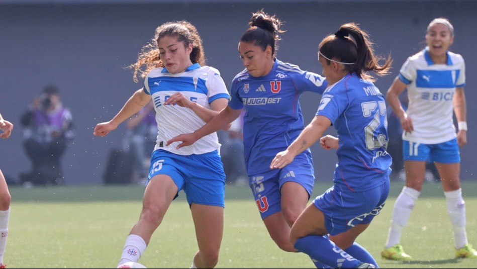 Mega es la casa del fútbol femenino en Chile: Debuta este domingo con la transmisión del clásico universitario