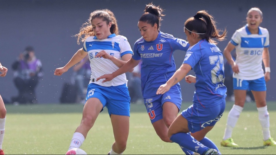 Velo en Mega: ¿Cuándo y a qué hora es el partido de U. de Chile y U. Católica de La Liga Femenina del Fútbol?