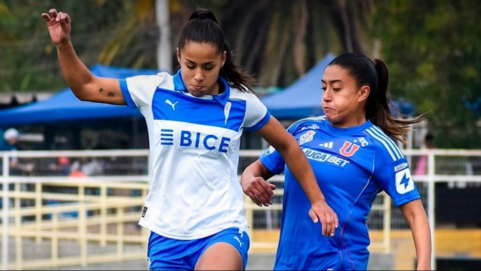 Este domingo por Mega: ¿Cómo ver EN VIVO el partido entre U.de Chile y U. Católica femenino?