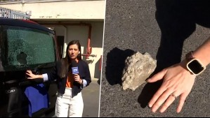 'Nos perseguían con piedras y cuchillos': Darynka Marcic relata agresión a equipo de Mucho Gusto en Peñalolén