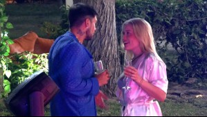 'Le chupaste todo': El reclamo de Luis Mateucci que Michelle Peint no le dio importancia