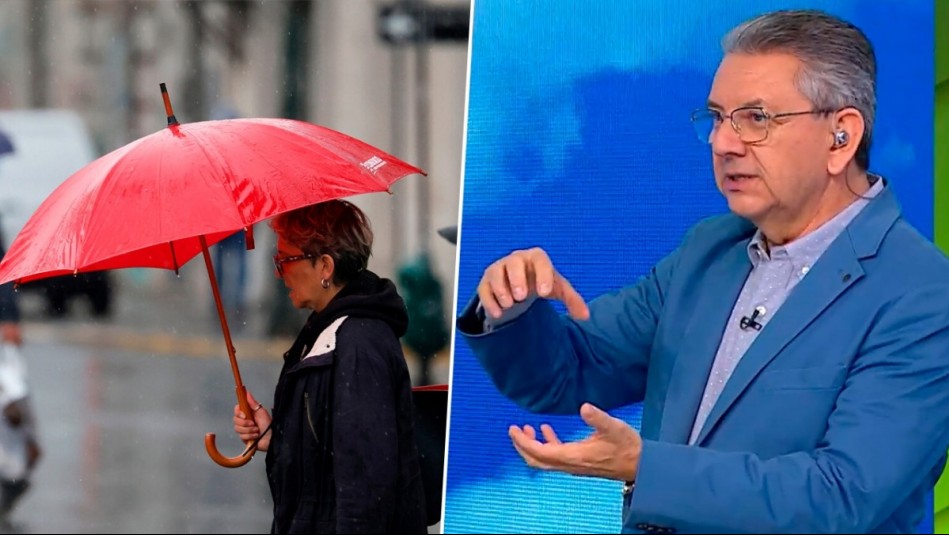 ¿Vuelven las lluvias? Jaime Leyton alerta sobre desarrollo de baja segregada que afectará a Santiago