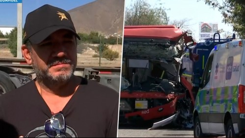 'Venía en contra de nosotros': Conductor involucrado en fatal accidente en Pudahuel entrega potente testimonio