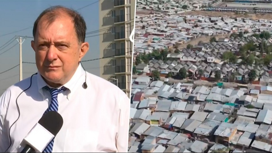 Ministro Poduje confirma desalojo de toma que rodea a villa en Colina: Será en dos etapas