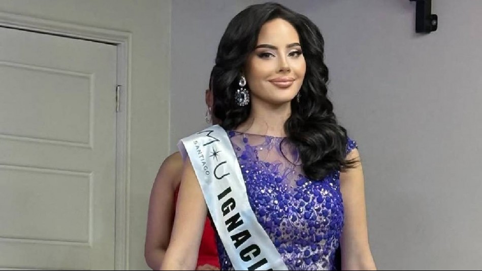 Ignacia Michelson muestra cómo se prepara para desfilar en el Miss Universo Santiago: 'No me critiquen tanto'