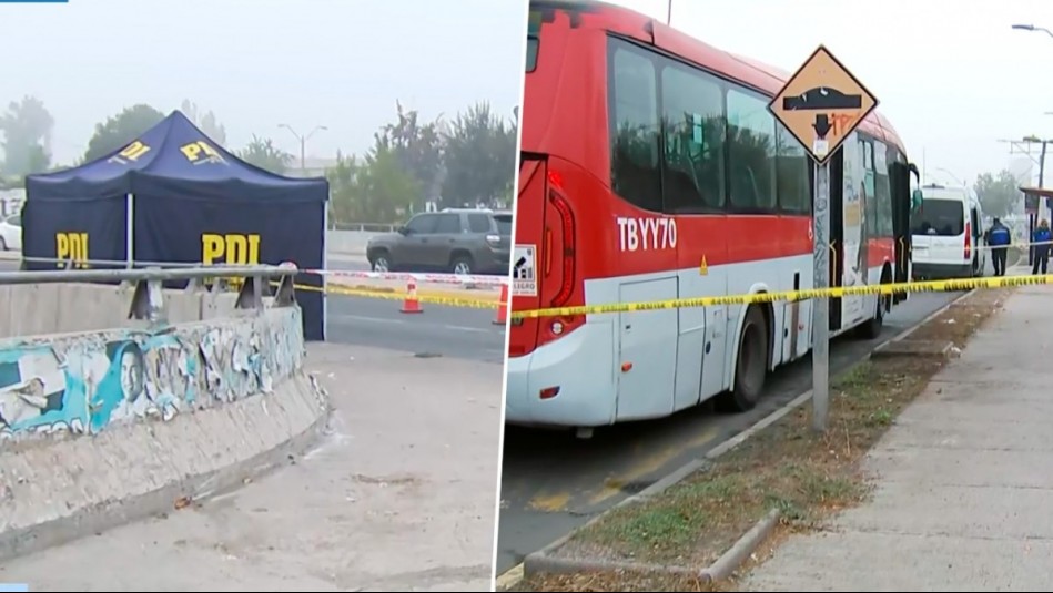 Asaltante muere por disparos de carabinero de civil al que intentó robar en un bus Red en La Granja