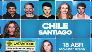 Últimas entradas disponibles: Sebastián Yatra vuelve a Chile este 18 de abril con 'Entre Tanta Gente Tour'