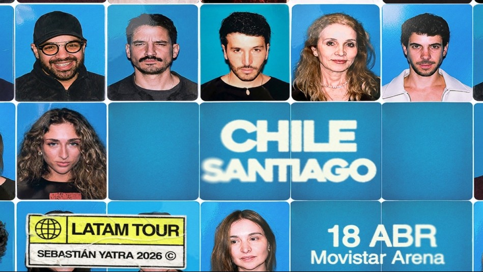 Últimas entradas disponibles: Sebastián Yatra vuelve a Chile este 18 de abril con 'Entre Tanta Gente Tour'