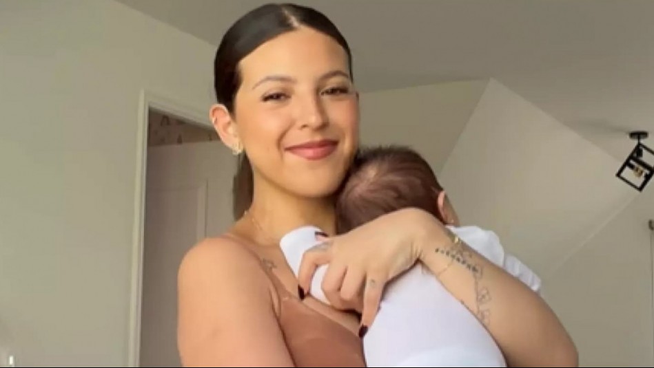 'Muy poco anticonceptivo': Ignacia Antonia llena de ternura con video 'hablando' con su bebé de cuatro meses