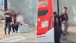 La 'jauría de Franklin': El grupo que ataca en manada y siembra el terror en buses y paraderos de Santiago