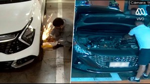 Desbaratan banda que robó más de 200 autos en Santiago: Operaba en estacionamientos de malls