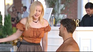 'Te estás yendo para otro lado': Michelle Peint incomodó a Fabio Agostini con atrevida pregunta