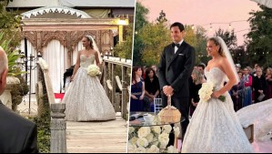 ¡Dio el sí! Así fue el matrimonio de ensueño de Daniela Nicolás con inspiración árabe