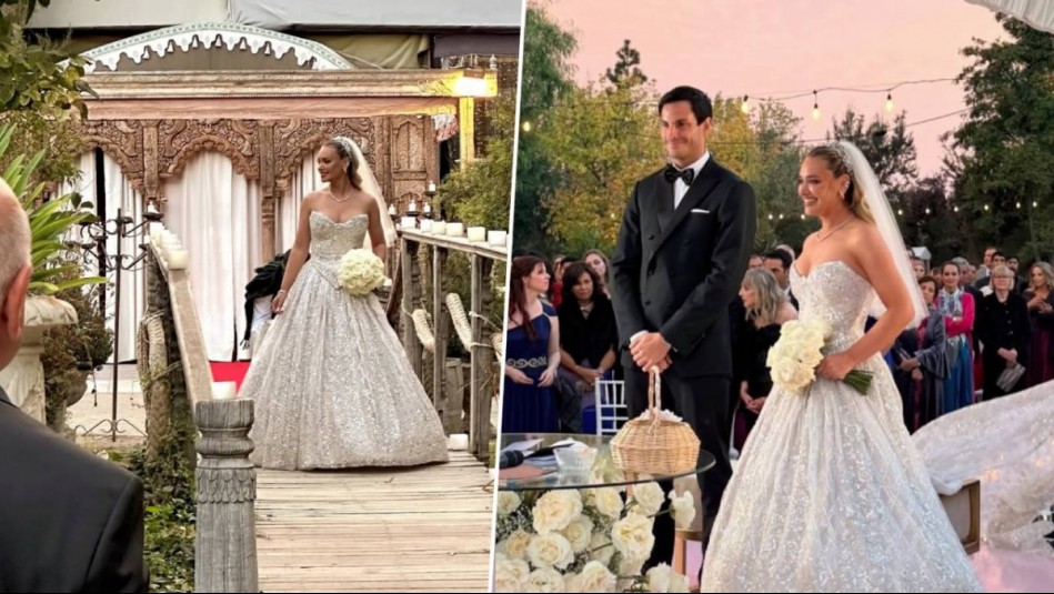 ¡Dio el sí! Así fue el matrimonio de ensueño de Daniela Nicolás con inspiración árabe