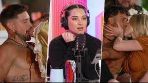 'Va a quedar la cag...': Besos entre Michelle, Fabio, Blu y Mauteucci dejan en shock a El Internado React