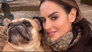 'Espero que Dios me perdone': El sentido mensaje de Adriana Barrientos para su fallecida perrita Asia