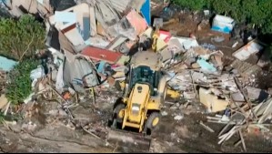 Desalojan y demuelen viviendas ligadas a banda criminal 'Los Cholas' en Cartagena