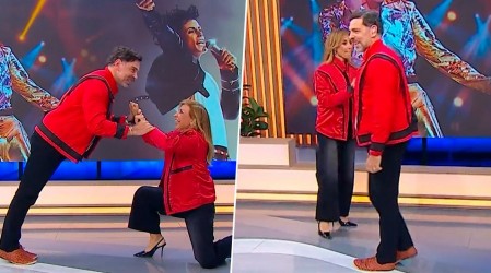 Con moonwalk incluido: Neme y Karen Doggenweiler sorprenden bailando como Michael Jackson