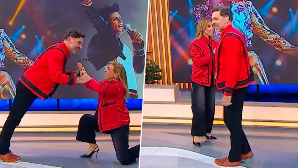 Con moonwalk incluido: Neme y Karen Doggenweiler sorprenden bailando como Michael Jackson