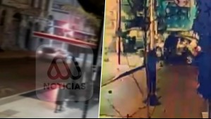 No respetan luz roja y arrancan: Video muestra fatal choque de carabineros ebrios que provocó muerte de mujer