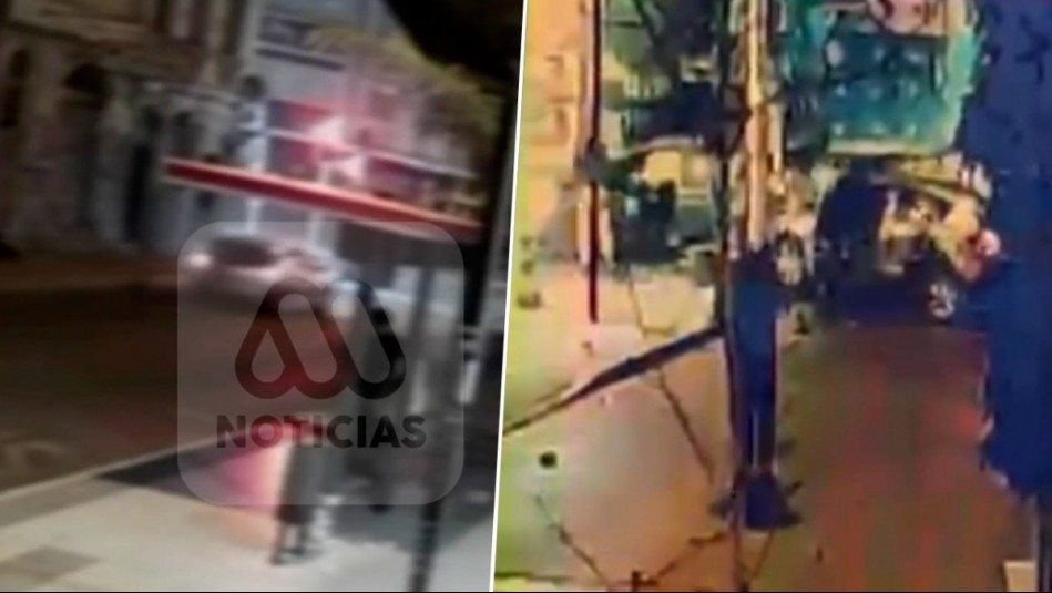 No respetan luz roja y arrancan: Video muestra fatal choque de carabineros ebrios que provocó muerte de mujer
