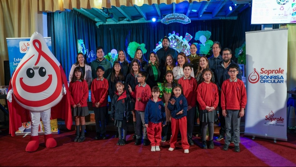 Soprole presenta una nueva edición de su iniciativa de reciclaje 'Desafío Colegios'