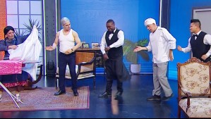 Pino Chef hace bailar al presidente con una curiosa danza en Detrás del Muro