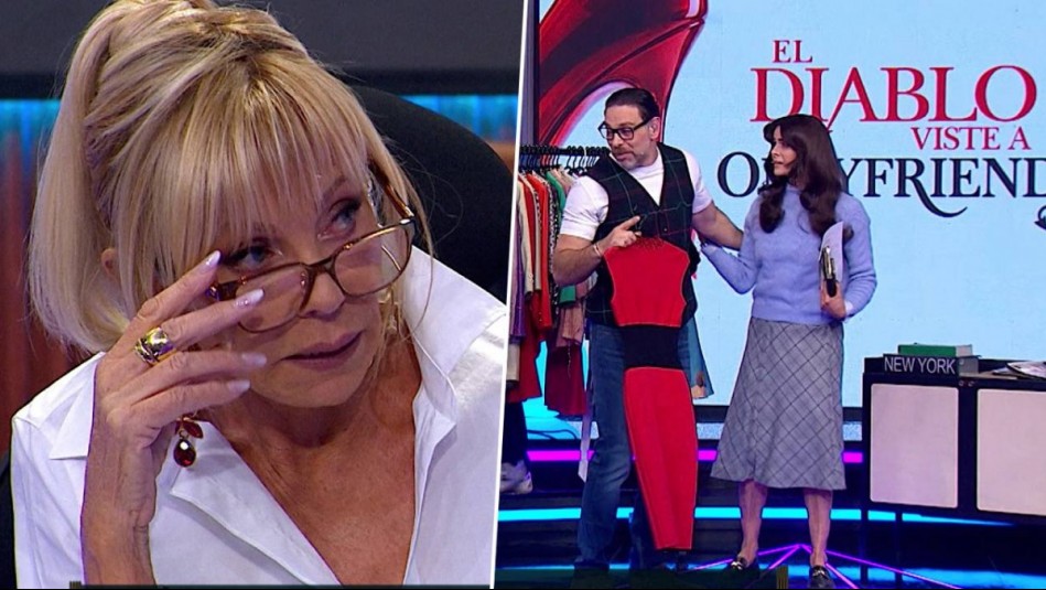¿Miranda Priestly o Raquel Argandoña? Así fue el entretenido sketch del panel como 'El diablo viste a la moda'
