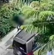 Entérate acá del violento portonazo del cual fue víctima un conductor en Providencia.