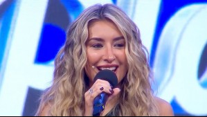 Camila Andrade puso a prueba su voz y memoria cantando 'Mujer contra mujer' de Mecano en Dale Play