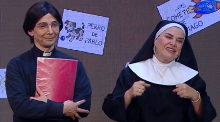 Detrás del Muro - Capítulo 9: Ingrid Cruz saca carcajadas interpretando a "Sor Rita"